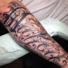 ['4', '7', '8', '9', '6', '3', '2', '1. The Mfb Wicked Tattoo Lettering Tattooletters