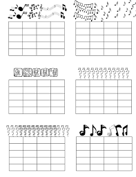 hand picked violin practice chart printable free free sheet