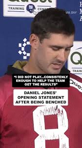 Daniel Jones gets straight to the point