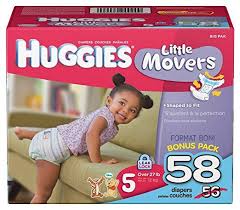 Huggies Little Movers Size 5 58 Count Packaging May Vary Pampers Diaper Huggies Pampersrewards Pampersc Huggies Little Movers Huggies Diapers Huggies