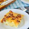Spread potatoes evenly in the pan. 1