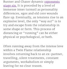 Twin Flames Runner And Chaser Phase Twin Flame Quotes Twin Flame Runner Twin Flame Relationship