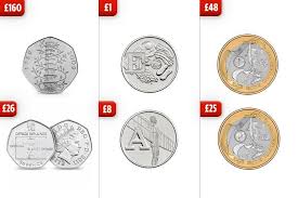 rarest and most valuable 50p 2 and 10p coins in