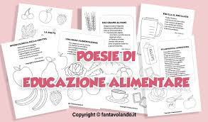 La scuola può fornire un contributo un percorso didattico per scoprire, partendo dalle esperienze dei singoli bambini, quale siano gli i bambini ed i ragazzi saranno supportati da diapositive, schede, supporti informatici e tabelle che gli. Poesie Per Il Progetto Di Educazione Alimentare Fantavolando