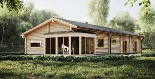 Log Prefabricated Houses Directly From Producer Palmatin
