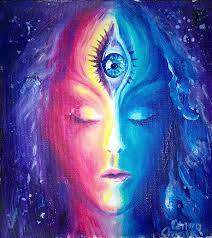 Original artwork third eye hamsa hand painting outsider artist wall art young artist acrylic 8 x 10 boho hippie. The 3rd Eye Acrylics On Canvas Painting 3rd Eye Art 3rd Eye Art Spiritual Spiritual Art Drawings