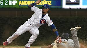 Javier baez #9 of the chicago cubs reacts after his walk off single in the ninth inning against the cincinnati reds at wrigley field on july 26, 2021 in chicago, illinois. Javy Baez Trade Grades Mets Get Instant Multifaceted Upgrade Cubs Get Limited But Good Return Sporting News