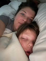 Harper is 6! 🥹 and enjoying the opportunity to sleep in 💞 Hard to believe  when I started Contour ME she was only 2.5 !! Every live I did no matter the