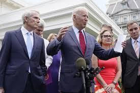 The plan includes $579 billion in new spending to rebuild america’s Biden Extols Bipartisan Infrastructure Deal As A Good Start