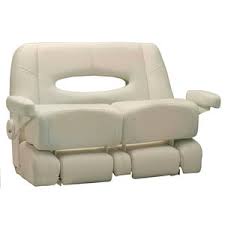 The seat is hand made and fabricate with pvc and water proof foam, we only use marine vinyl you can chose from any color we offer. Boat Bench Seat Billfish 42 Llebroc Industries 2 Person