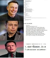 #macbeth #macbeth msmes #shakespeare memes #macbeth memes #i was too lazy to change the previous tag #i make too many typos #meme #shakespeare. Macbeth Elon Musk Know Your Meme