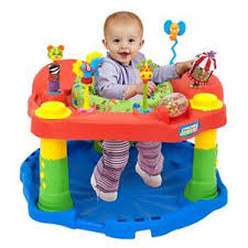 Exersaucer Delux Active Learning Center Green Circus Evenflo Baby Exersaucer Baby Items