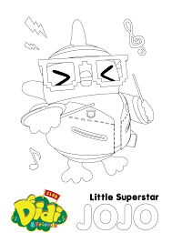 Cari pin ini dan banyak lagi di homeschool oleh mohamad idris ibrahim. Colouring Sheet Jojo Didi Friends Coloring Sheets For Kids Coloring Sheets Free Coloring Sheets