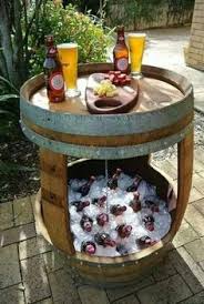 Outside Deck Mountable Ice Bucket Google Search Diy Outdoor Outdoor Kitchen Design Outdoor Cooler
