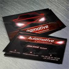 Make sure these points are included in your professional business card: 18 Automotive Business Card Free Psd Eps Illustrator Downloads