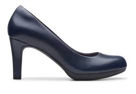 Clark's Adriel Viola Heels Navy – The Medical Zone