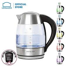 Ấm đun siêu tốc thủy tinh Lock&Lock EJK341 (1.8L - 2200W) giá tốt nhất  12/2024
