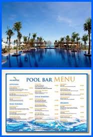 10 Pool Bar Menus Ideas Pool Bar Bar Menu Pool