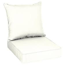 A small change can go a long way. Fade Resistant Welted White Lounge Chair Cushions Outdoor Chair Cushions The Home Depot