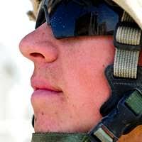 Старший летчик ВВС США Лондон Баррелл, 409-й