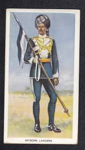 MYSORE LANCERS British Indian Army ...