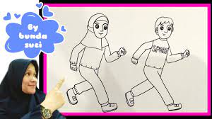 Maybe you would like to learn more about one of these? Cara Menggambar Orang Sedang Olahraga Lari Bunda Suci Youtube