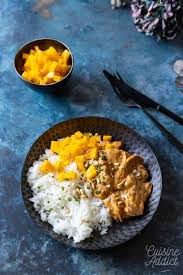 Peanut Butter Chicken Poulet Au Beurre De Cacahuetes Au Cookeo Recette Poulet Au Beurre De Cacahuete Poulet Au Beurre Beurre De Cacahuetes