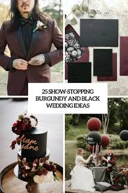 Burgundy black and gold wedding decorations, stunning & elegant burgundy + gold fall wedding ideas, burgundy and gold wedding ideas, premier bride magazine: 25 Show Stopping Burgundy And Black Wedding Ideas Weddingomania