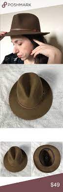 Vtg Golden Gate Hat Co Falcon Wool Felt Fedora Hat Felt Fedora Wool Felt Fedora