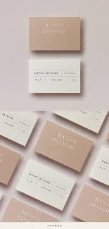 Maison Blanche Weddings Logo Branding Businesscards Kromad Business Card Design Card Design Business Card Design Inspiration