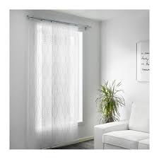 Ikea Grynet Panel Curtain White 24x118 Grynet 402 999 32 Panel Curtains White Paneling White Curtains