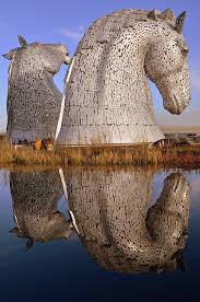 The Kelpies Forth And Clyde Canal In Scotland Scotland Castle Falkirk
