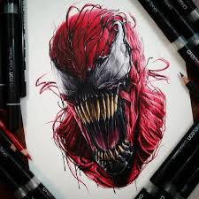 Carnage One Of The Best Drawings Of Carnage Art By Whilesheburystomorrow Carnage Venomart Spidermanart Marvel Tattoos Marvel Drawings Spiderman Art He soon finds himself with venom and getting carnage back. pinterest