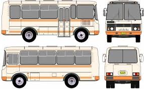 Blueprints Buses Various Buses Paz 3205 1998 Bus Truck Detailing Blueprints