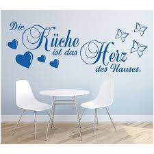 Küchen rezept wandtattoos und sterneküche wandsticker zum thema kochen. Wandtattoo Spruch Kuche Herz Des Hauses Wandsticker Wandaufkleber Sticker 6 Ebay