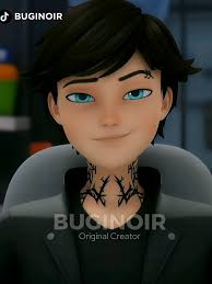 Aiden with Black Hair