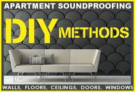 Footsteps are one of the main causes of noise coming through a floor and ceiling, so it's important that we nullify them effectively. Apartment Soundproofing Methods Wall Floor Ceiling Window
