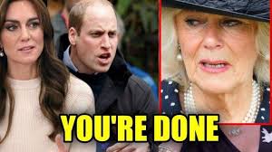 Camilla burst in tears a William and Kate plan to expose her secret  involvement in the Diana's accid. Full story below👇👇