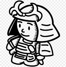 Drawing sites and drawing websites go over it plenty. Samurai Samurai With Armor Easy Draw Png Image With Transparent Background Toppng