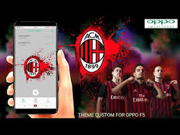 Oppo Ac Milan X Ios Theme Youtube