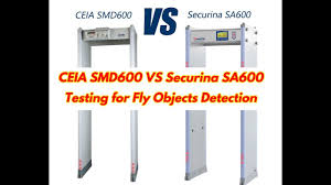 Accurate detection of all metals, high level of discrimination and throughput, full compliance with the latest security standards and exceptional immunity to external interferences are among the main features of this new device. Ceia Vs Securina Walk Thru Metal Detector Fly Keys Detection Youtube