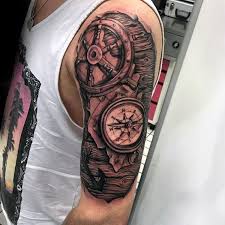 Black And White Nautical Half Sleeve Tattoo Designs Image Result For Nautical Tattoos Half Sleeve Tattoo Half Sleeve Tattoos For Guys Half Sleeve Tattoos Designs