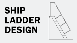 Steps are perforated for good slip resistance. Ship Ladders Archtoolbox Com