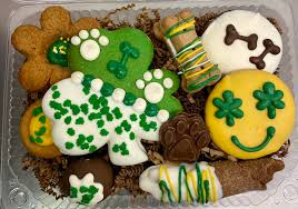 Lucky for you and your pups we have our St. Patrick's Day treats available 