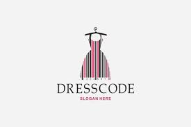 Dress Code Logo Clothing Logo Design Typography Logo Fashion Logo Design