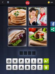 4 Images 1 Mot Pain Sandwich Kebab Wrap Android Iphone
