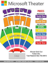 microsoft theatre map