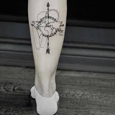 105 Best Leg Tattoo Ideas For Men And Women 2019 Best Leg Tattoos Leg Tattoos Compass Tattoo