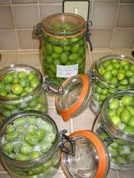 Olives Vertes En Bocaux Saumure Extra Facile La Cachina Recette Olives Aliments Fermentes Preparation Des Olives