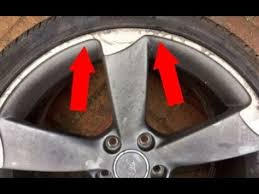 How To Repair Curb Rash On Alloy Wheel Rim Youtube